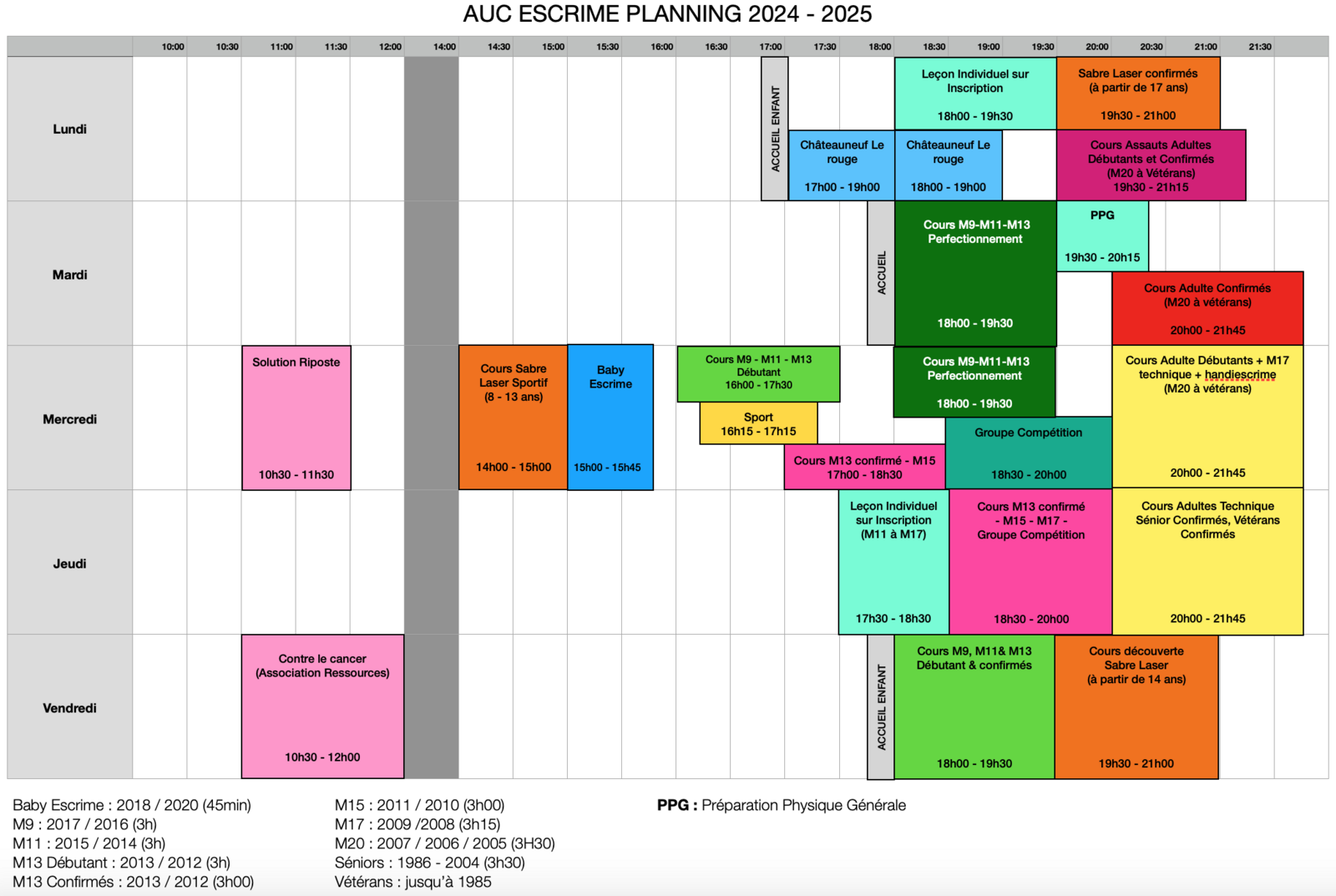 Rentrée 2024-2025