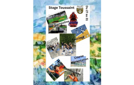 Stage de la Toussaint : escrime et aventures en plein air